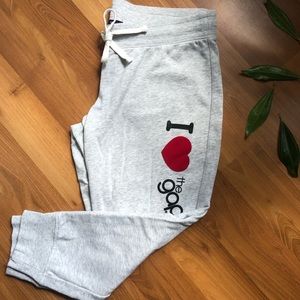 Retro “I ❤️ the gap” Joggers